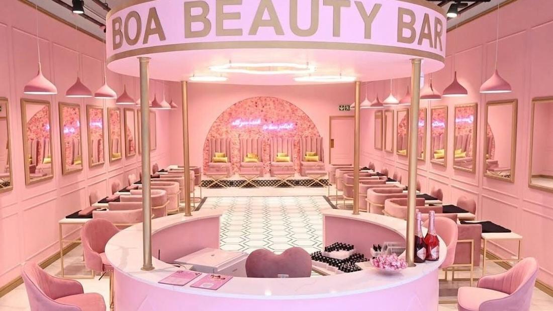 Inside BOA Beauty Bar Mall of the South