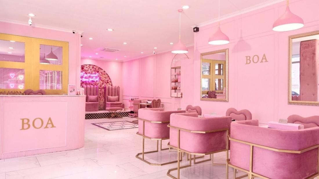Inside BOA Beauty Bar Sea Point